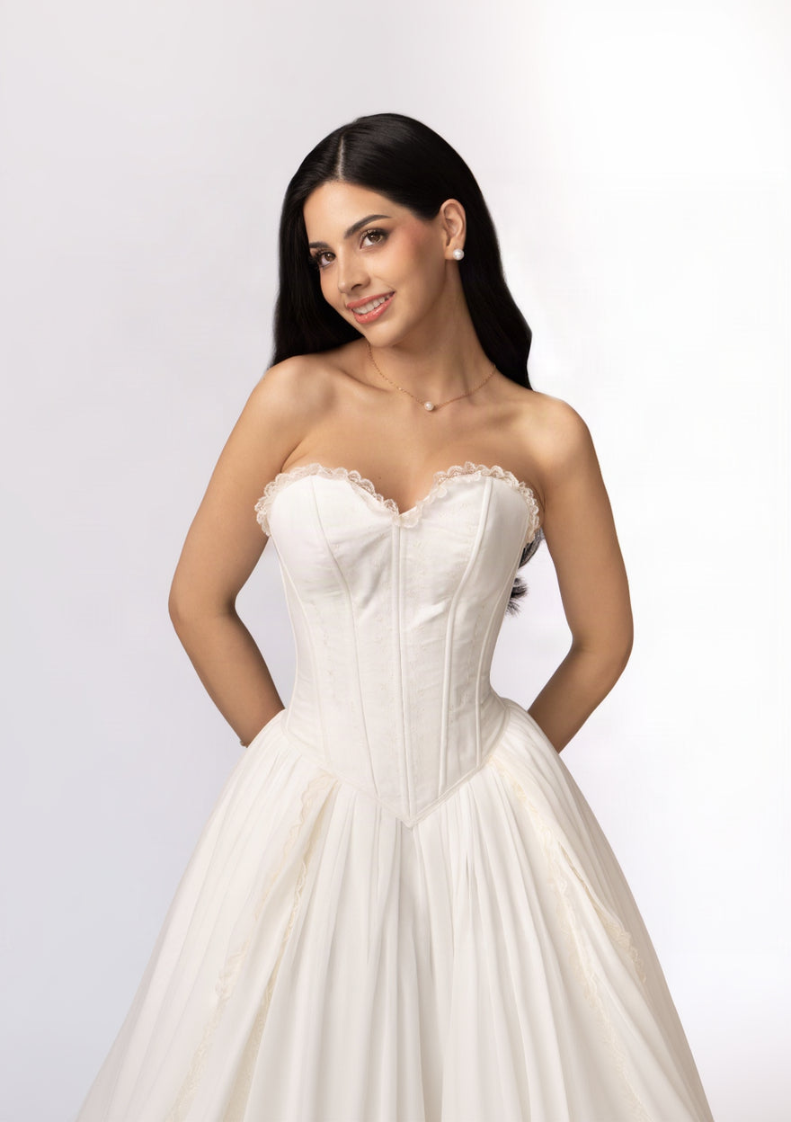 Eveil Dress - Pearl