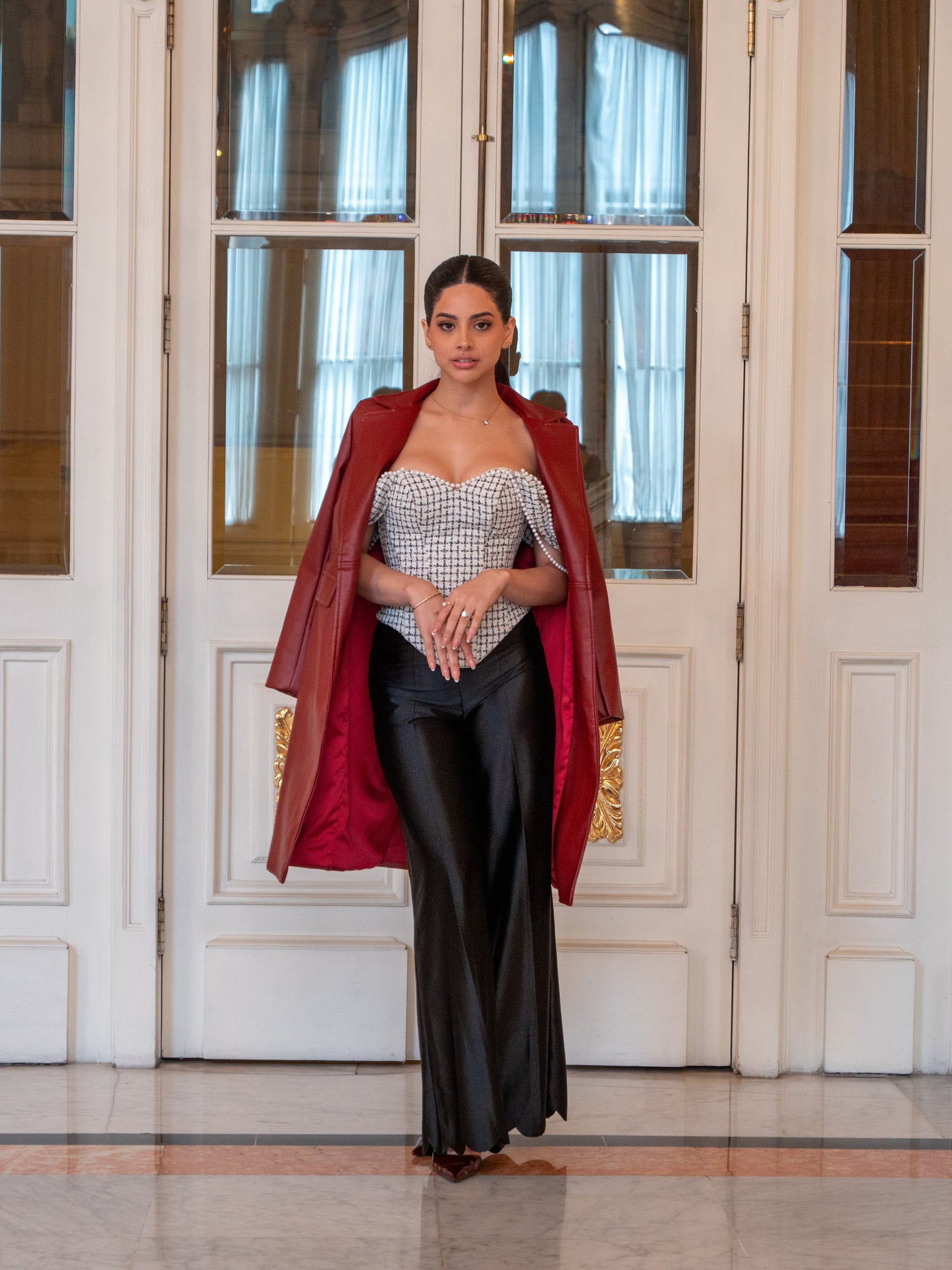 The Lady Red Coat